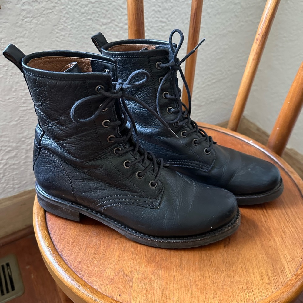 Frye Veronica Combat Boots